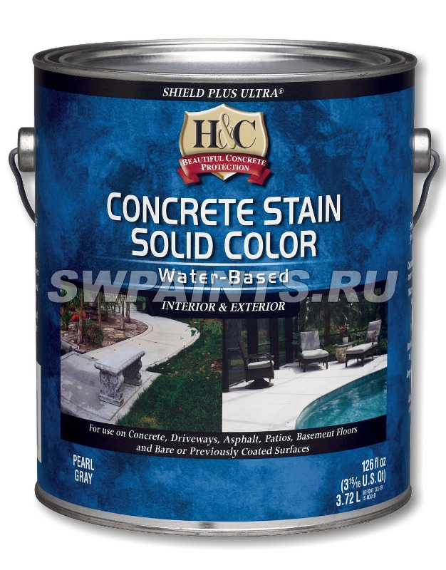 H&C Concrete Stain Solid Color Water-Based