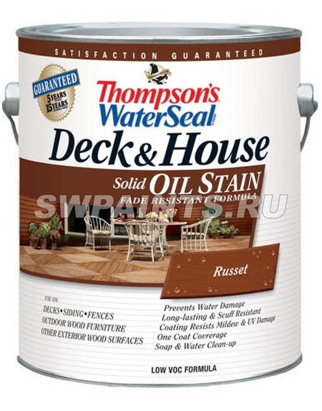 Thompsons WaterSeal Deck & House Semi-Transparent Oil Waterproofing Stain